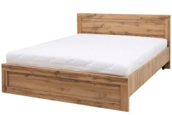 Łóżka|Esteti Łóżko rustykalne ze stelażem MORTIZ 140x200 cm