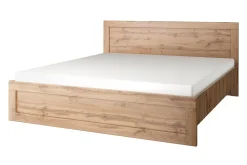 Esteti Łóżko rustykalne ze stelażem MORTIZ 180x200 cm