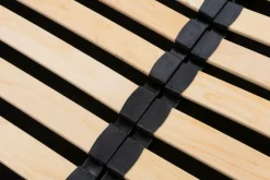 Łóżko szare FABRIZZIO SQUERE P 160x200 cm