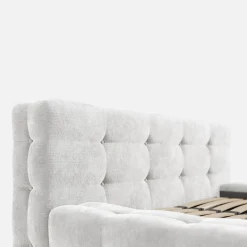 Łóżka Tapicerowane|Łóżka|inny Łóżko tapicerowane beżowe ANNA 120x200 cm