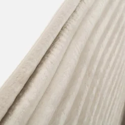 inny Łóżko tapicerowane beżowe LIVA FULL 140x200 cm