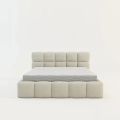 Łóżko tapicerowane boucle CELINE 160x200 cm
