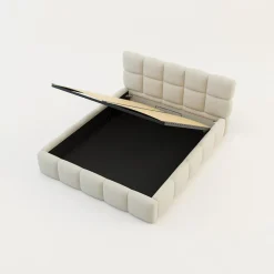 Łóżko tapicerowane boucle CELINE 160x200 cm