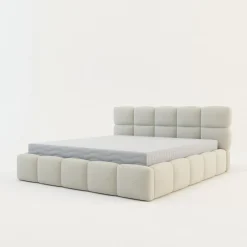 Łóżko tapicerowane boucle CELINE 180x200 cm