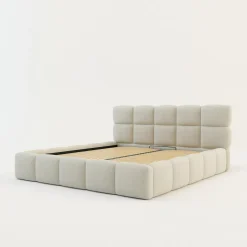Łóżko tapicerowane boucle CELINE 180x200 cm