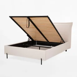 Łóżka Tapicerowane|Łóżka|inny Łóżko tapicerowane boucle FERRO 160x200 cm