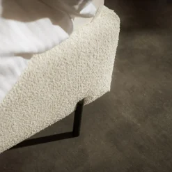 Łóżka Tapicerowane|Łóżka|inny Łóżko tapicerowane boucle FERRO 160x200 cm