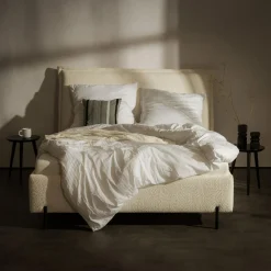 Łóżka Tapicerowane|Łóżka|inny Łóżko tapicerowane boucle FERRO 140x200 cm