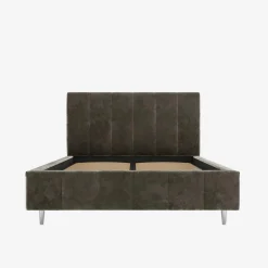 Łóżka Tapicerowane|Łóżka|inny Łóżko tapicerowane brązowe STELLA ALTO 120x200 cm