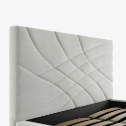 Łóżka Tapicerowane|Łóżka|inny Łóżko tapicerowane jasnobeżowe ARIA ALTO 140x200cm