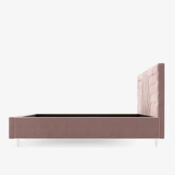 Łóżka Tapicerowane|Łóżka|inny Łóżko tapicerowane różowe KARINA ALTO 160x200 cm