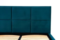 Łóżka Tapicerowane|Łóżka| Łóżko tapicerowane welurowe FABRIZZIO MAXI P 160x200 ze stelażem i pojemnikiem