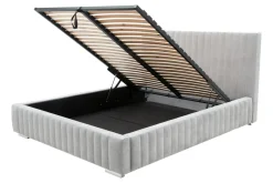 Łóżko tapicerowane z pojemnikiem SARAH II 160x200 cm