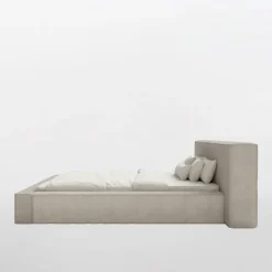 inny Łóżko tapicerowane z szerokim wezgłowiem GLORIA 180x200 cm