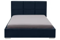 Łóżko tapicerowane ze stelażem i pojemnikiem FABRIZZIO MAXI P 140x200 cm