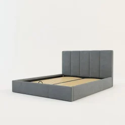 Łóżka Tapicerowane|Łóżka| Łóżko welurowe ROCK 160x200 cm