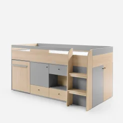 Łóżka|Łóżka Dziecięce|inny Łóżko z biurkiem i komodą ORO 90x200