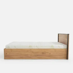 Łóżka|Exline Łóżko z pojemnikiem i oświetleniem LED MALI 140x200 cm