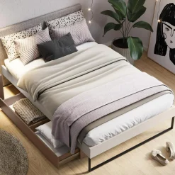Łóżka|Łóżka|LENART Łóżko z pojemnikiem i stelażem SIGMA 120x200 cm