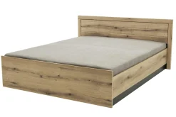 DiTrendi Łóżko z pojemnikiem i stelażem DENVER 160x200