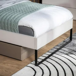 Dzieci LENART Łóżko z pojemnikiem i stelażem SIGMA 90x200 cm