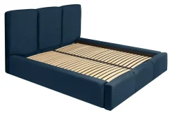 Łóżka Tapicerowane|Łóżka| Łóżko z pojemnikiem i stelażem CHIARA 140x200