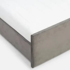 Dzieci inny Łóżko z szufladą do spania ciemnoszare FORTINE 90x200