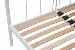 Łóżka|Łóżka Dziecięce| Łóżko ze stelażem białe VIVA 120x200 cm