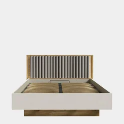 Łóżka|FORTE Łóżko ze stelażem i oświetleniem RANKIN 160x200