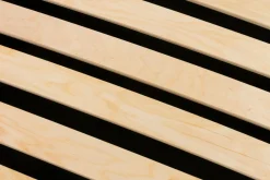 Łóżka Tapicerowane|Łóżka| Łóżko ze stelażem i pojemnikiem szare FABRIZZIO SQUERE P 180x200 cm