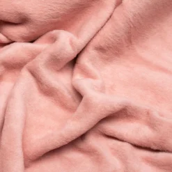 Koce I Narzuty| Koc bawełniano-akrylowy RÓŻOWY 150x200 cm