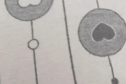 Koce I Narzuty| Koc bawełniano-akrylowy w serca 150x200 cm