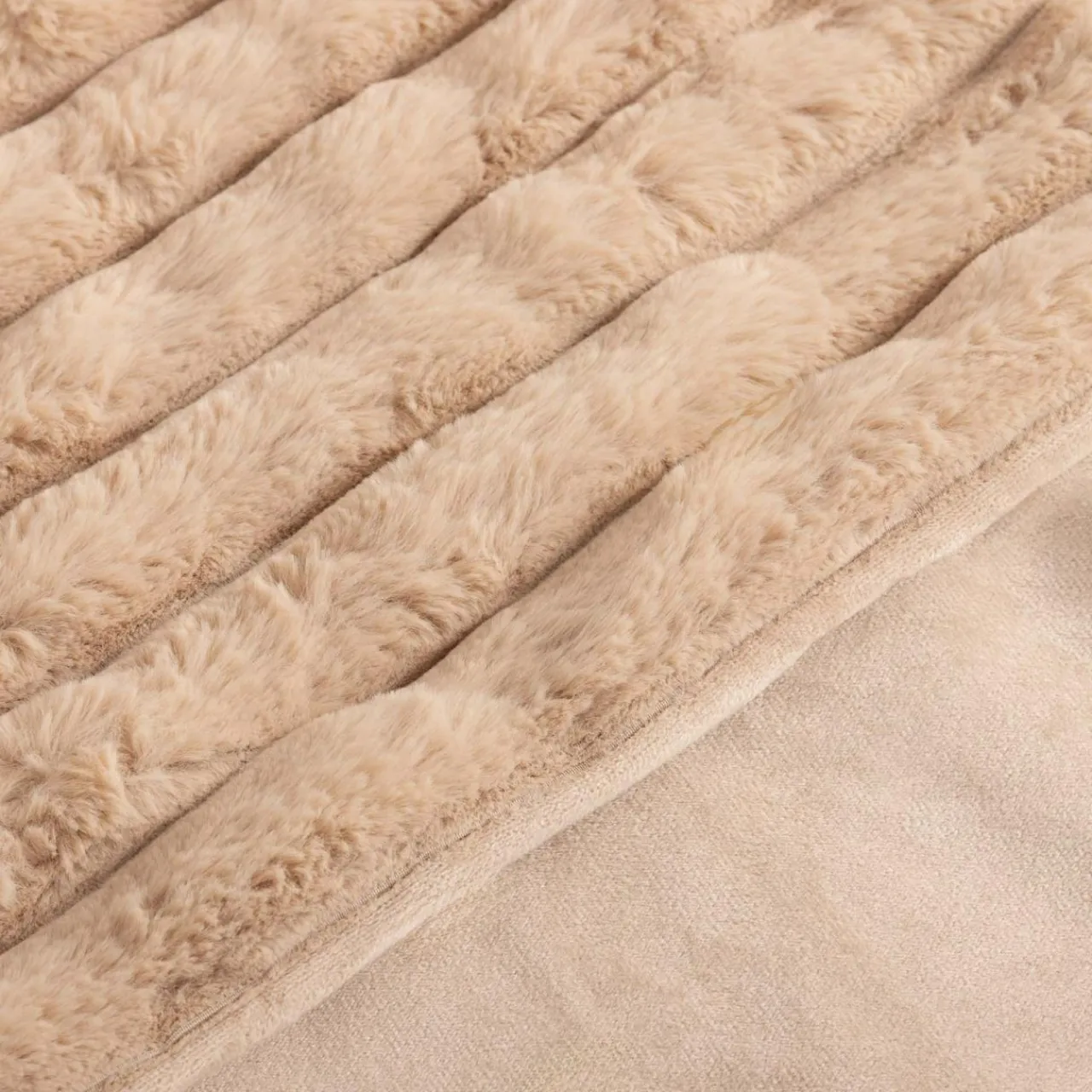 Koce I Narzuty|inny Koc beżowy CORDOVA 150x200 cm