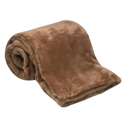 Koce I Narzuty|Estetica Koc do salonu jasnobrązowy ORSO 150x200 cm