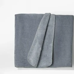 inny Koc dwustronny szaroniebieski ELLEN 150x200 cm