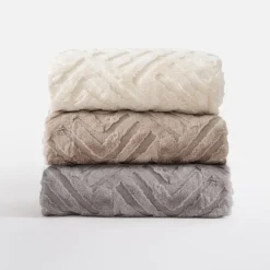 inny Koc geometryczny szary DREAMY 150x200 cm