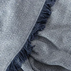 inny Koc granatowy DELHI 180x200 cm