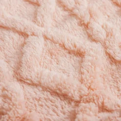 Koce I Narzuty|inny Koc jasnoróżowy NORDIC 150x200 cm