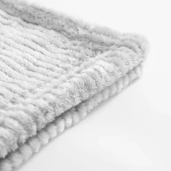 Koce I Narzuty|inny Koc jasnoszary RENEE 130x160 cm