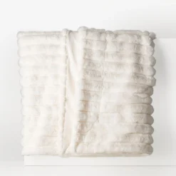 Koce I Narzuty|inny Koc kremowy CORDOVA 180x200 cm