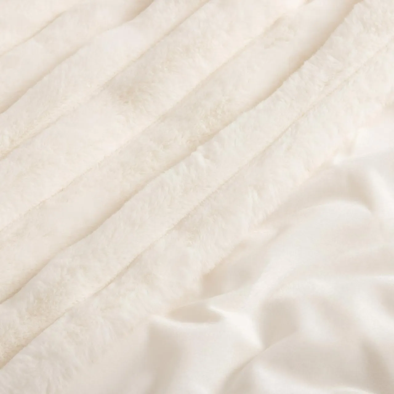 Koce I Narzuty|inny Koc kremowy CORDOVA 180x200 cm