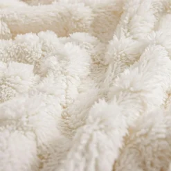 inny Koc kremowy NORDIC 150x200 cm