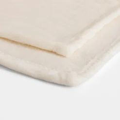 inny Koc kremowy TIKA 150x200 cm