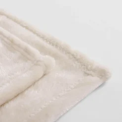 Koce I Narzuty| Koc kremowy VERIA 150x200 cm