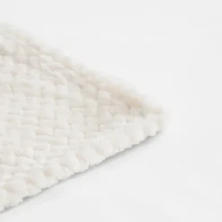 Koce I Narzuty|inny Koc kremowy VIVIO 130x160 cm