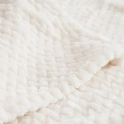 Koce I Narzuty|inny Koc kremowy VIVIO 130x160 cm