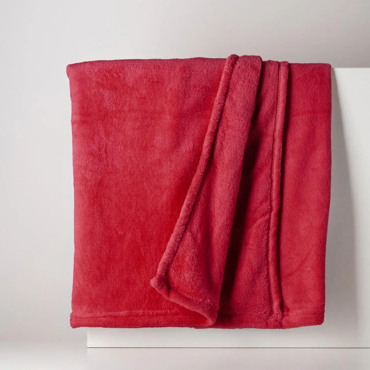 Koce I Narzuty|inny Koc malinowy CORAL 130x160 cm