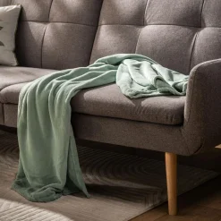 Koce I Narzuty|inny Koc miętowy CORAL 130x160 cm