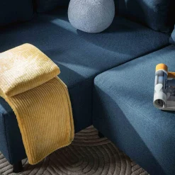 Koce I Narzuty|inny Koc musztardowy RENEE 130x160 cm