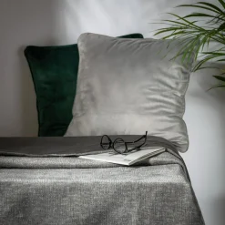 Koce I Narzuty|inny Koc na kanapę szary MICHELLE 138x200 cm